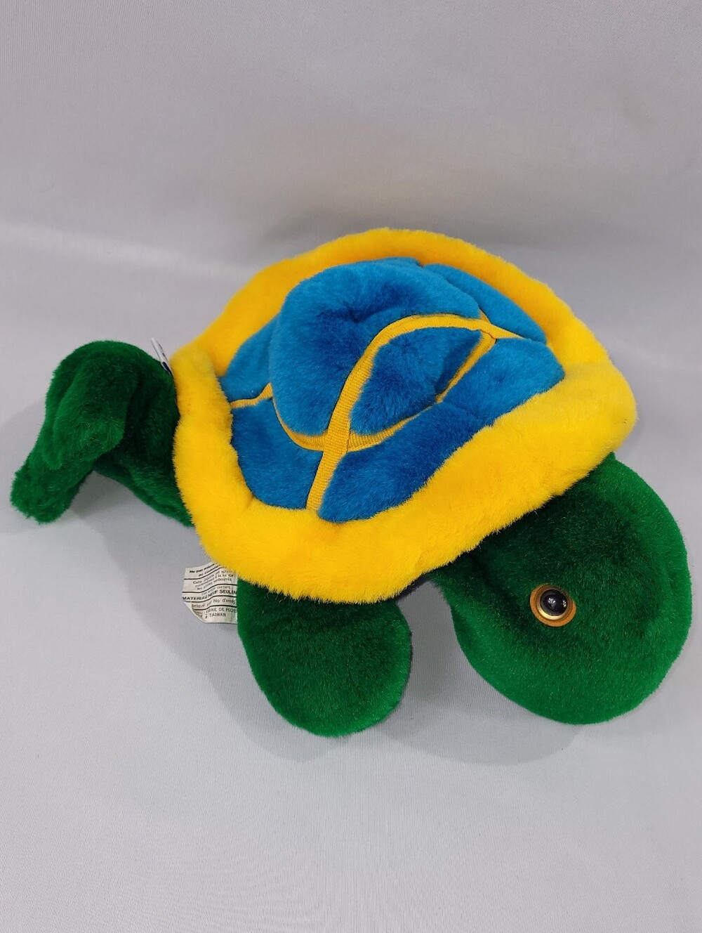 Domer Toronto Skydome Plush Turtle Vintage 12" Hand Puppet Stuffed Toy Mascot